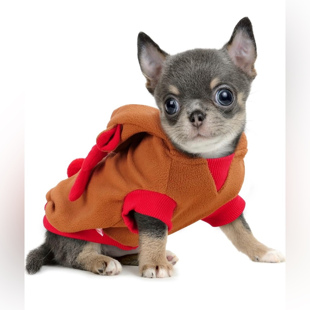 Dog costume rain deer